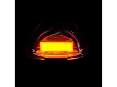 5-Piece Amber OLED Roof Cab Lights; Amber Lens (11-16 F-350 Super Duty)