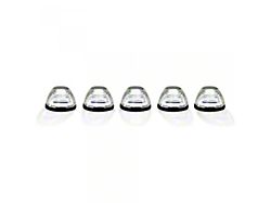 5-Piece White LED Roof Cab Lights; Clear Lens (11-16 F-350 Super Duty)