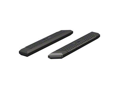 5.50-Inch AdvantEDGE Side Step Bars without Mounting Brackets; Carbide Black (11-24 F-350 Super Duty Regular Cab)