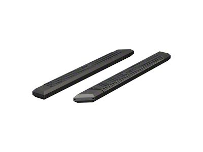 5.50-Inch AdvantEDGE Side Step Bars without Mounting Brackets; Carbide Black (11-24 F-350 Super Duty SuperCab)