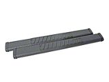 6-Inch BlackTread Side Step Bars without Mounting Brackets; Textured Black (11-24 F-350 Super Duty Regular Cab)