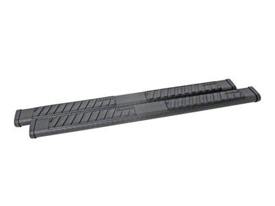 6-Inch BlackTread Side Step Bars without Mounting Brackets; Textured Black (11-24 F-350 Super Duty SuperCab)