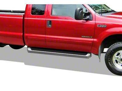 6-Inch iRunning Boards; Polished (11-16 F-350 Super Duty SuperCab)