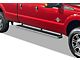 6-Inch iStep SS Running Boards; Hairline Silver (11-16 F-350 Super Duty SuperCrew)