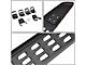 7.25-Inch Wide Flat Running Boards; Textured Black (17-24 F-350 Super Duty SuperCrew)