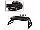 Atlas Roll Bar with 7-Inch Red Round LED Lights; Black (11-24 F-350 Super Duty)