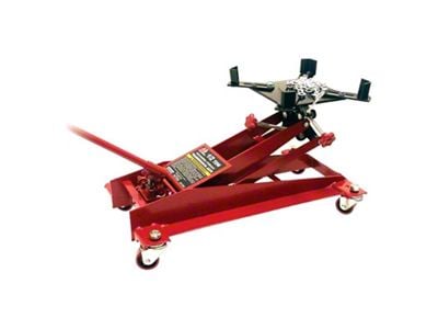 Big Red Low-Lift Transmission Jack; 1/2-Ton Capacity