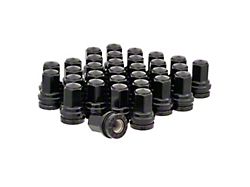 Black OE Style Lug Nuts; M14x1.5; Set of 32 (17-25 F-350 Super Duty)