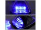 Blue LED Cab Lights; Black (11-16 F-350 Super Duty)