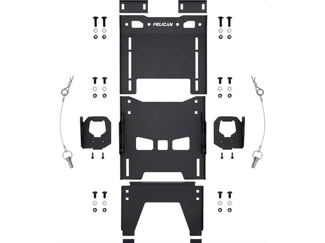 Cargo Case Side Bed Mount (Universal; Some Adaptation May Be Required)