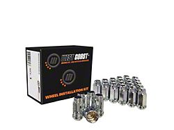 Chrome Acorn Lug Nuts; M14x1.5; Set of 32 (11-25 F-350 Super Duty)