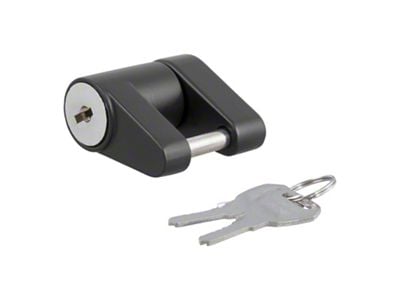 Coupler Padlock; Black