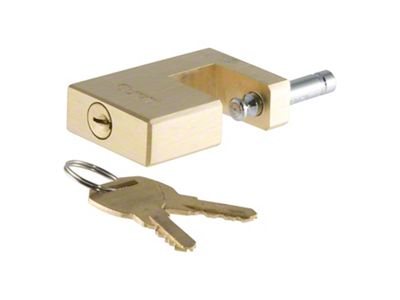 Coupler Padlock; Solid Brass