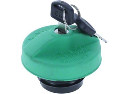 Diesel Fuel Cap; Locking (00-08 6.0L, 7.3L Powerstroke F-350 Super Duty)