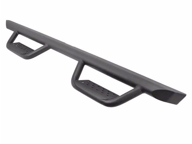 Go Rhino Dominator Xtreme D2 Side Step Bars; Textured Black (17-24 F-350 Super Duty SuperCrew)