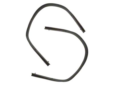 Door Mounted Door Weatherstrip Seal; Front Lower (99-16 F-350 Super Duty)