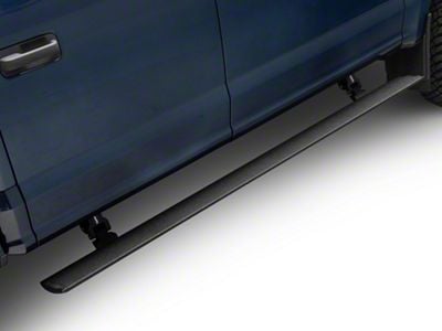 Go Rhino E-BOARD E1 Electric Running Boards; Textured Black (17-24 F-350 Super Duty SuperCrew)