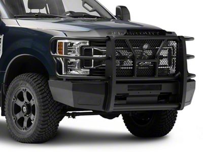 Elevation Front Bumper; Fine Textured Black (17-22 F-350 Super Duty)