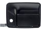 Exterior Door Handle; Front Left; Smooth Black; Paint to Match; Plastic (11-16 F-350 Super Duty)