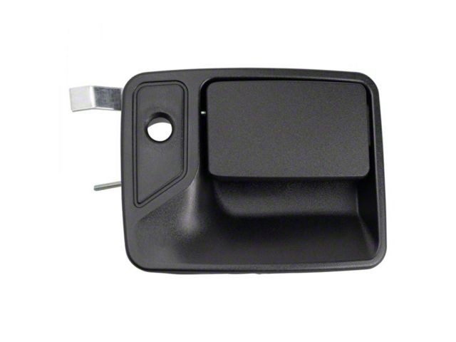 Exterior Door Handle; Front Passenger Side; Textured Black (11-16 F-350 Super Duty)