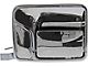 Exterior Door Handle; Rear Left; All Chrome; Plastic (11-16 F-350 Super Duty SuperCab, SuperCrew)