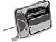 Exterior Door Handle; Rear Left; All Chrome; Plastic (11-16 F-350 Super Duty SuperCab, SuperCrew)