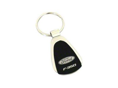 F-350 Teardrop Key Fob; Black