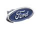 Ford Class II Hitch Cover; Chrome (Universal; Some Adaptation May Be Required)