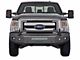 Fortis Front Bumper with Hoop; Textured Black (11-16 F-350 Super Duty)