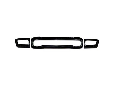 Front Bumper Cover; Matte Black (23-24 F-350 Super Duty)