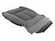 Front Driver Side Seat Cover; Steel Gray (11-13 F-350 Super Duty w/ Bench Seat)