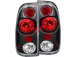 G2 Tail Lights; Black Housing; Clear Lens (99-07 F-350 Super Duty)