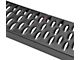 Westin Grate Steps Running Boards; Textured Black (17-24 F-350 Super Duty SuperCab)