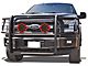 Grille Guard with 7-Inch Round LED Lights; Black (17-22 F-350 Super Duty)