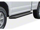 H-Style Running Boards; Black (17-24 F-350 Super Duty Regular Cab)