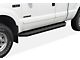 H-Style Running Boards; Black (11-16 F-350 Super Duty SuperCab)