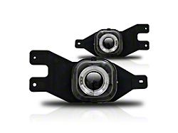 Halo Projector Fog Lights; Clear (01-04 F-350 Super Duty)