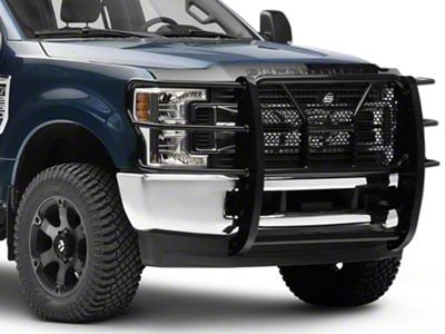 HD Grille Guard; Black (17-22 F-350 Super Duty)