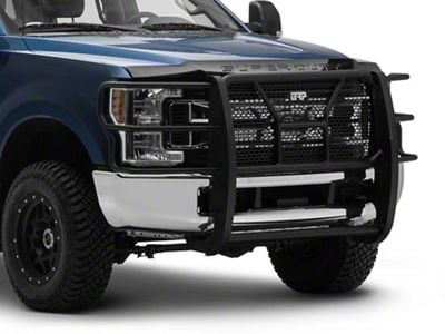 HD Grille Guard; Black Textured (17-22 F-350 Super Duty)