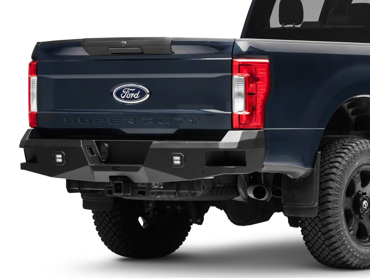 Rough Country F-350 Super Duty Heavy Duty LED Rear Bumper 10788 (17-22 ...