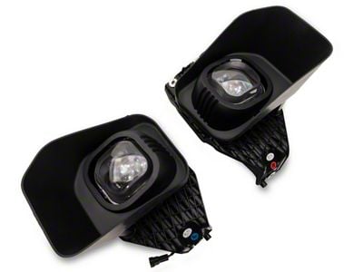 High Power LED Fog Lights; Clear (11-16 F-350 Super Duty)