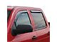 In-Channel Window Deflectors; Front and Rear; Matte Black (17-19 F-350 Super Duty SuperCab)