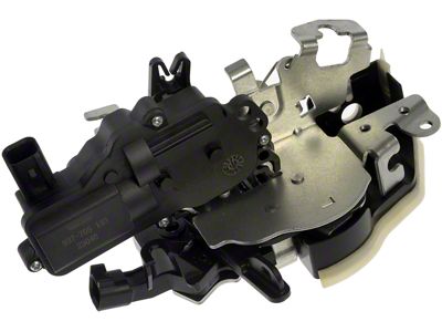 Integrated Door Lock Actuator with Latch; Front Driver Side (17-21 F-350 Super Duty)