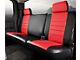 LeatherLite Series Rear Seat Cover; Red (17-24 F-350 Super Duty SuperCrew)