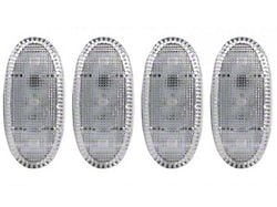 LED Dually Fender Lights; Clear (11-16 F-350 Super Duty)