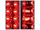 LED Tail Lights; Chrome Housing; Clear Lens (11-16 F-350 Super Duty)