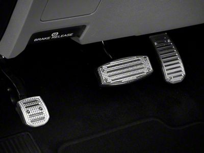 Putco Liquid Pedal Covers; Track Design (17-22 F-350 Super Duty)