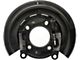 Loaded Brake Backing Plate; Passenger Side (11-12 F-350 Super Duty DRW)