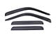 Low Profile Ventvisor Window Deflectors; Front and Rear; Dark Smoke (11-16 F-350 Super Duty SuperCrew)