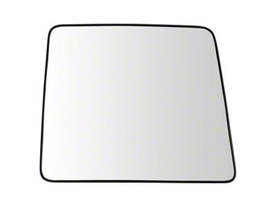 Lower and Upper Towing Mirror Glass; Passenger Side (13-16 F-350 Super Duty)